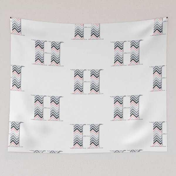 Item preview, pattern letter h designed and sold by bc21design.