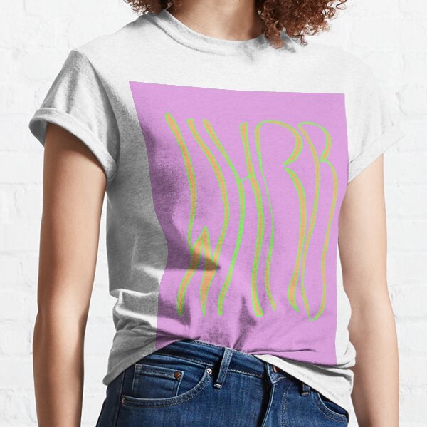Wavy WHRB Pink Orange Green Classic T-Shirt