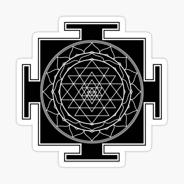 Item preview, Sri Yantra Chakra Mantra Complete Correct Design designed and sold by AGGRO.