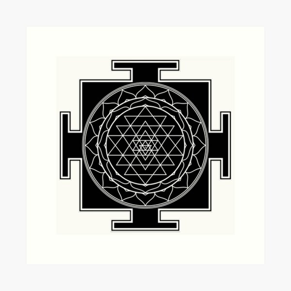 Item preview, Sri Yantra Chakra Mantra Complete Correct Design designed and sold by AGGRO.