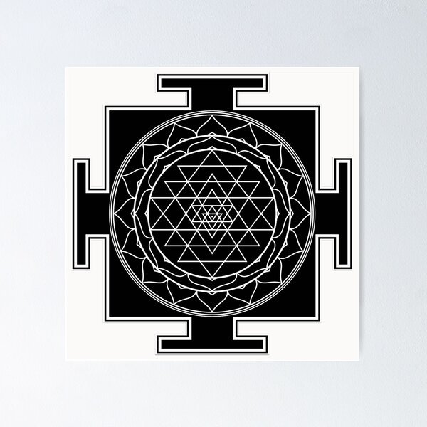 Item preview, Sri Yantra Chakra Mantra Complete Correct Design designed and sold by AGGRO.