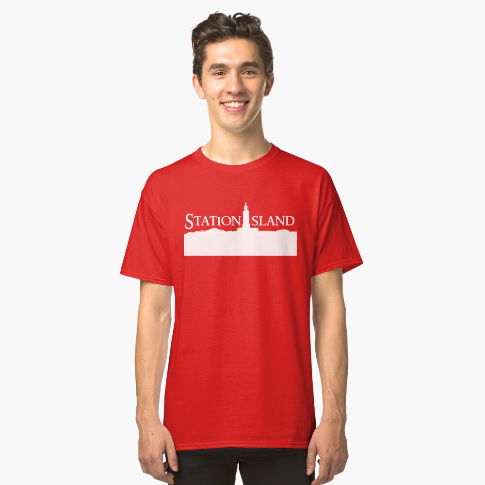 Station Island - Logo White Classic T-Shirt