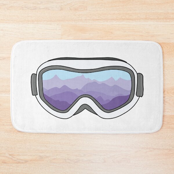 Item preview, Snow Goggles with View of Mountain Range designed and sold by elmma design.
