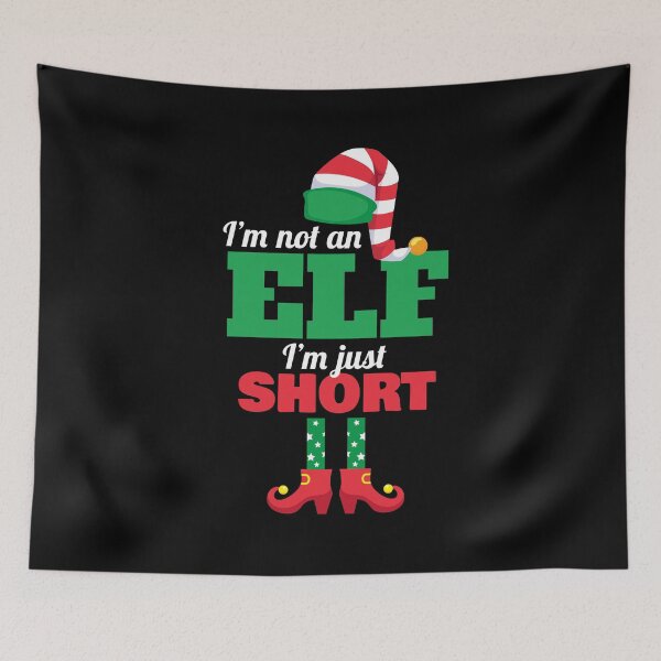 Item preview, Christmas I'm Not An Elf I'm Just Short Elf designed and sold by MooonTees.