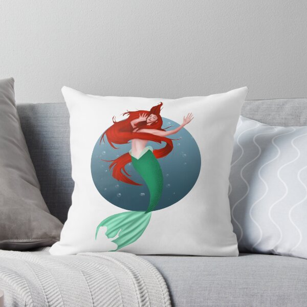 Item preview, Red haired mermaid designed and sold by cutesbiest.