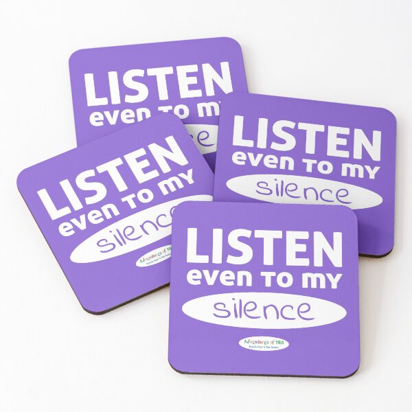 Item preview, Adventures of Neo - Listen, Even To My Silence (on purple) designed and sold by AdventuresOfNeo.