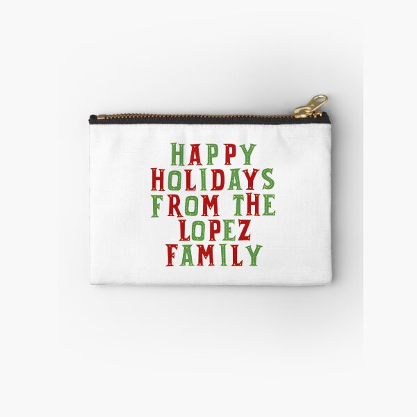 Item preview, Happy holidays from the Lopez family designed and sold by Urosek.