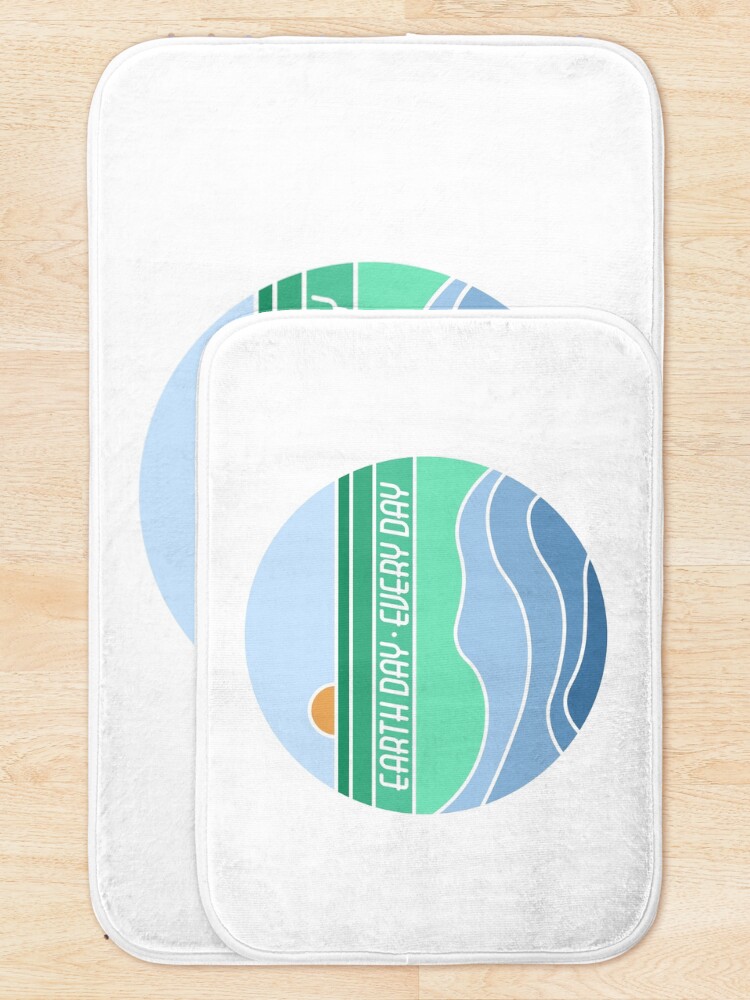 Alternate view of Earth Day Every Day Bath Mat