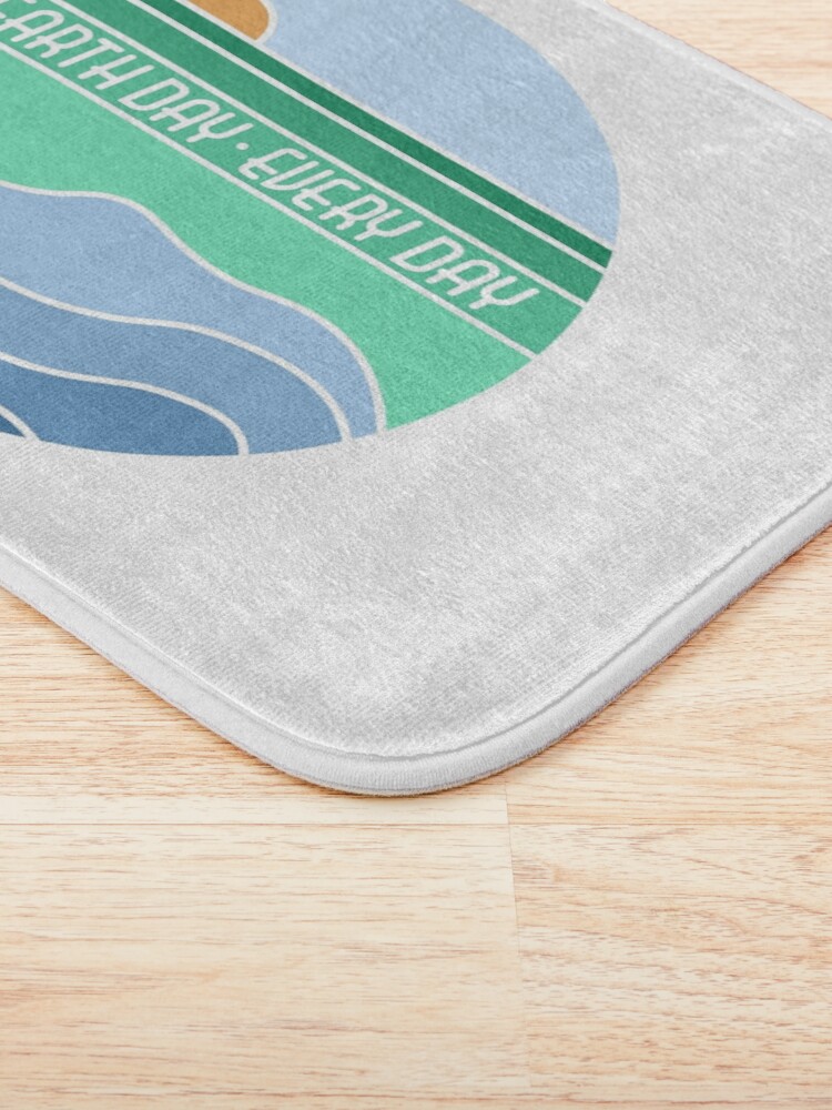 Alternate view of Earth Day Every Day Bath Mat