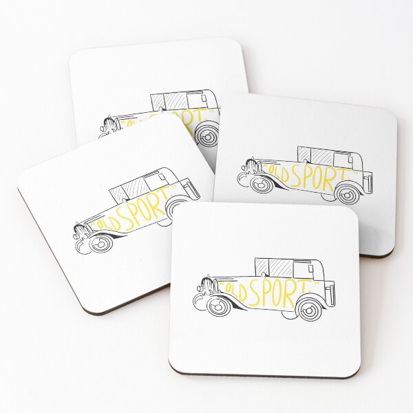 Item preview, “Old Sport” Gatsby Car designed and sold by cupidsartbook.