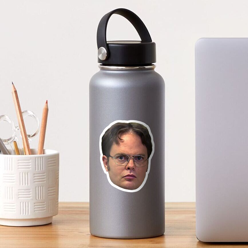 Dwight Schrute Sticker By Susyj Redbubble 