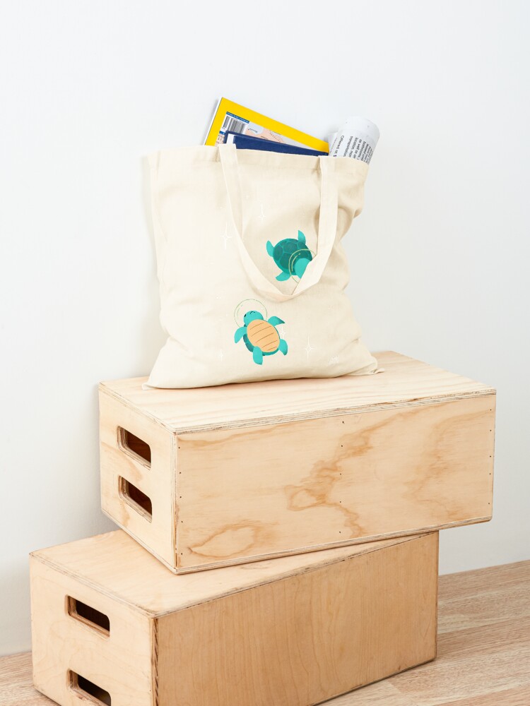 Alternate view of Space Turtles Tote Bag