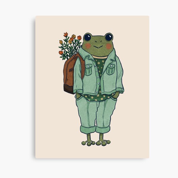 Mr. Frog - Casual Canvas Print