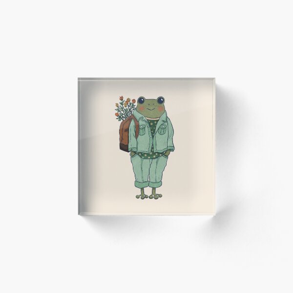 Mr. Frog - Casual Acrylic Block