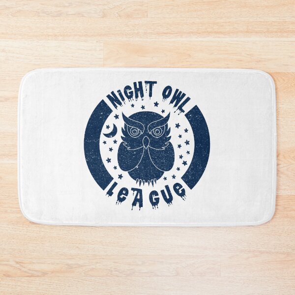 Item preview, Night Owl League - BLUE designed and sold by Printables Passions.