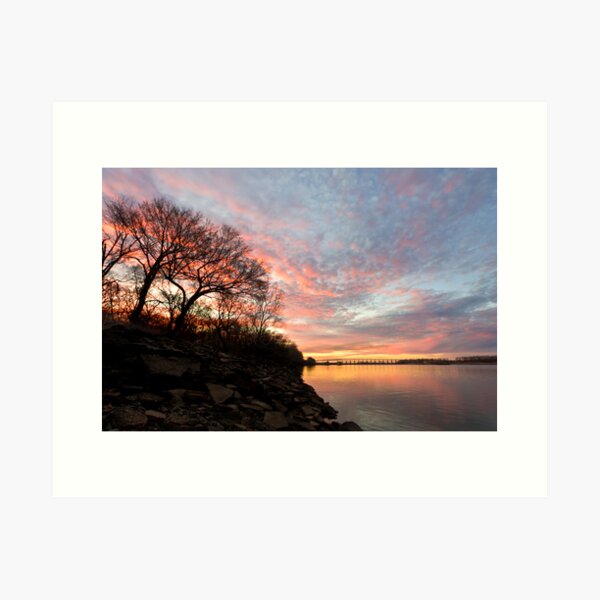 Item preview, Arkansas River at Sunset designed and sold by Mitchell Tillison.