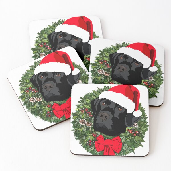 Item preview, Duke the Lab does Christmas designed and sold by Quick Brown Fox Canada.