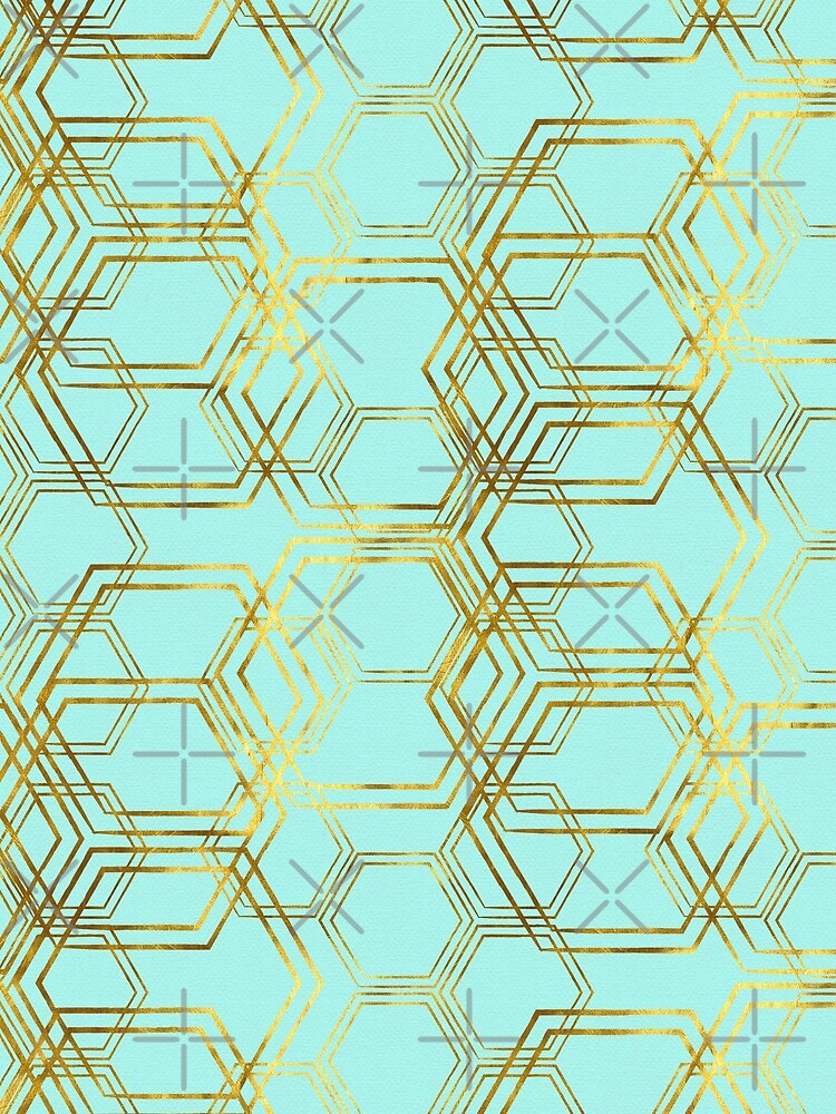 Hexagold by beththompsonart