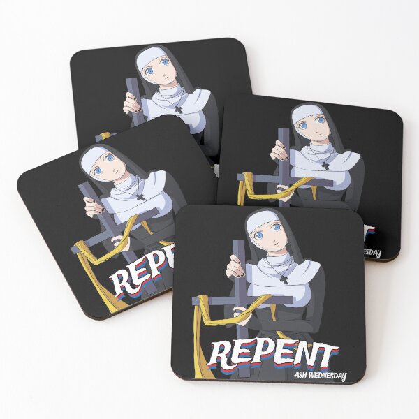 Item preview, Repent Ash Wednesday Nun designed and sold by Nosek1ng.