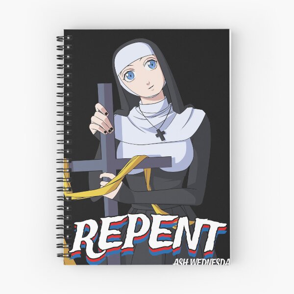 Item preview, Repent Ash Wednesday Nun designed and sold by Nosek1ng.