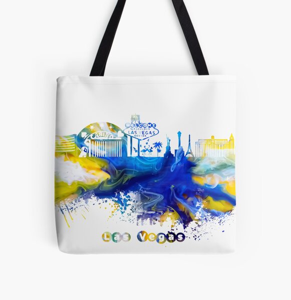 Las Vegas Nevada skyline All Over Print Tote Bag