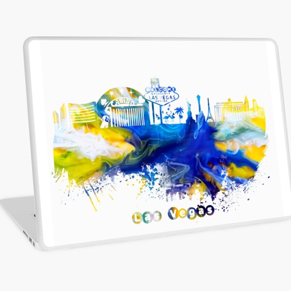 Las Vegas Nevada skyline Laptop Skin