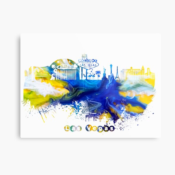 Las Vegas Nevada skyline Metal Print