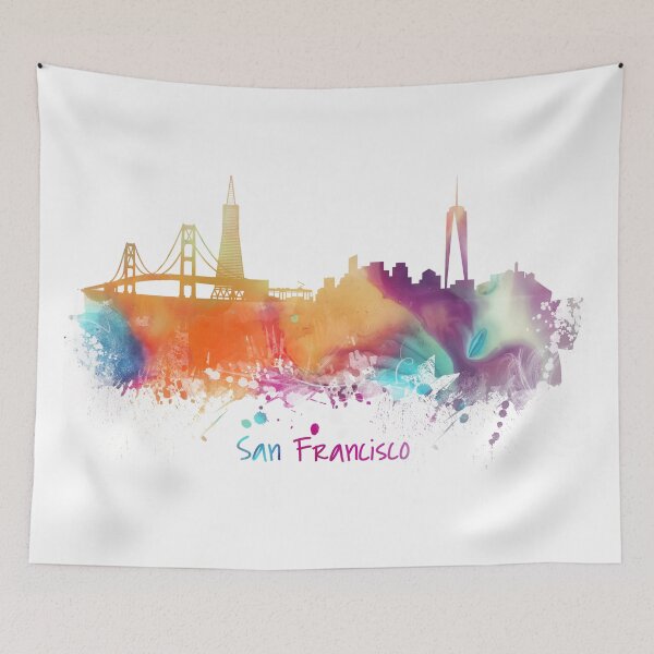 Item preview, San Francisco City Skyline  designed and sold by JBJart.