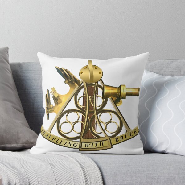 Item preview, Travelling With Bruce Sextant logo designed and sold by Bruce Frommert.