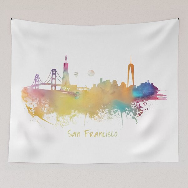 Item preview, San Francisco City Skyline  designed and sold by JBJart.