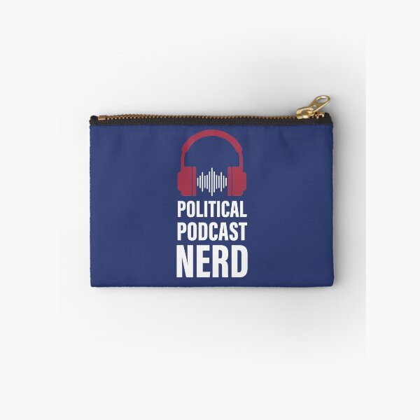 Item preview, Political Podcast Nerd designed and sold by StudioUnrefined.