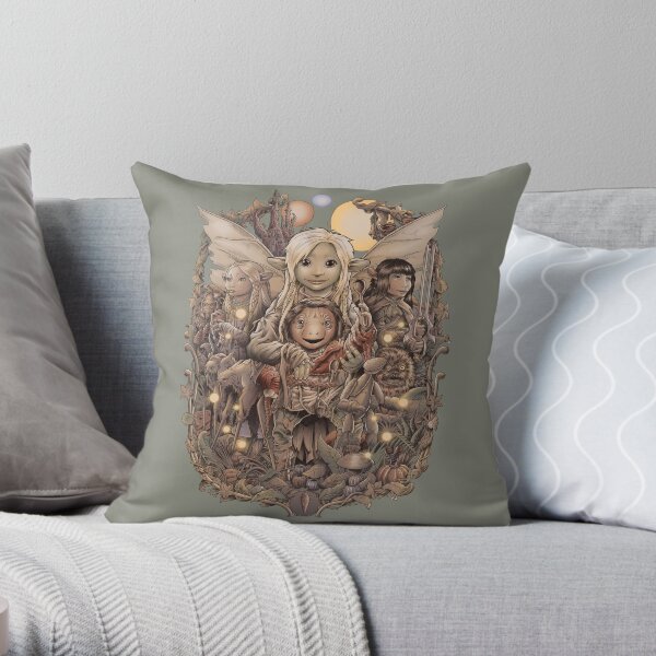 Return to Thra Throw Pillow
