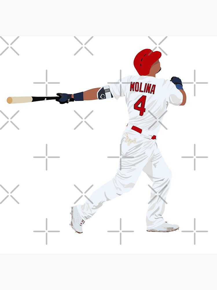 Yadier Molina St. Louis Cardinals  Mlb baseball players, Baseball art,  Baseball drawings