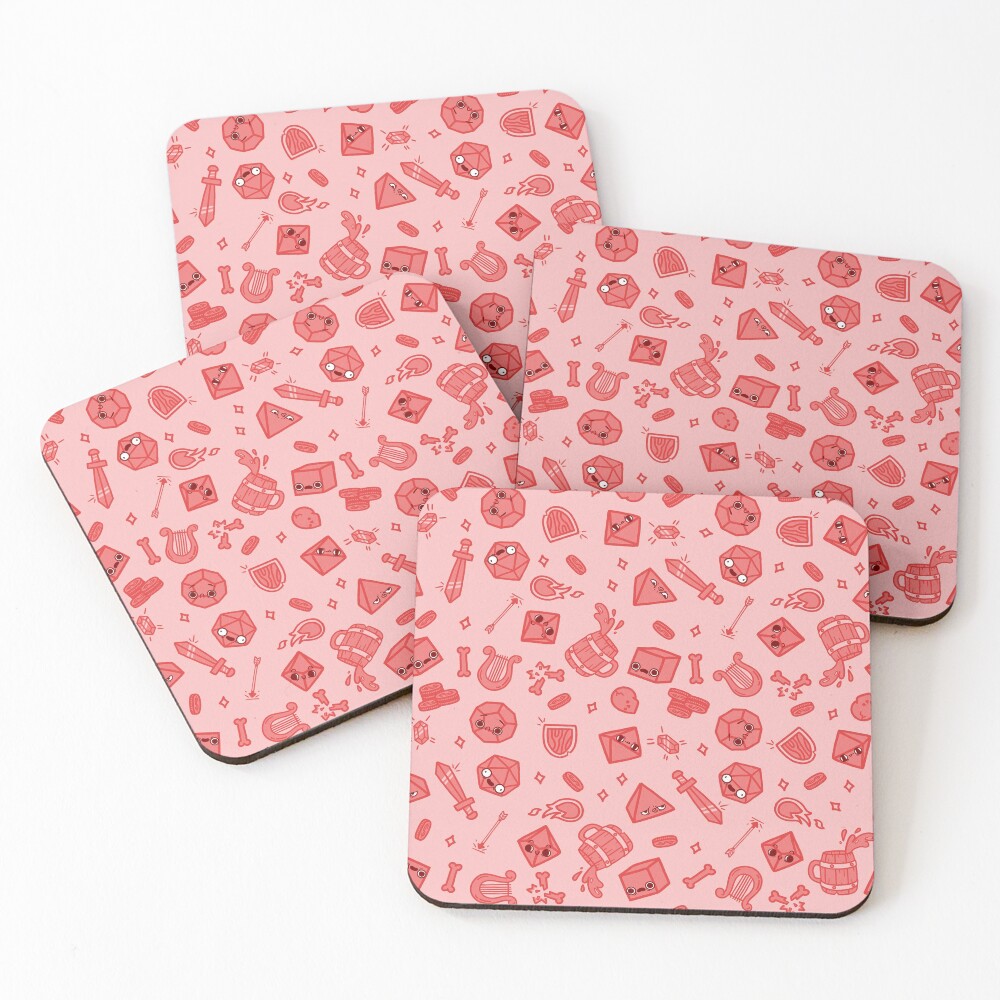 Item preview, Coasters (Set of 4) designed and sold by RiskyPixels.