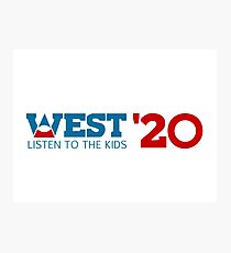 Kanye West for President 2020 Photographic Print