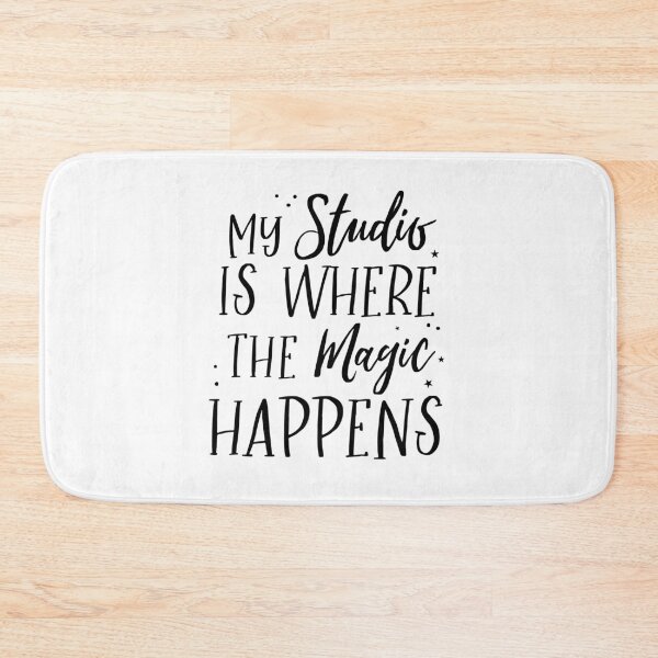 Item preview, My studio is where the magic happens! designed and sold by jazzydevil.