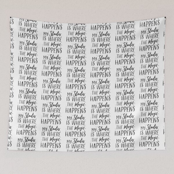 Item preview, My studio is where the magic happens! designed and sold by jazzydevil.