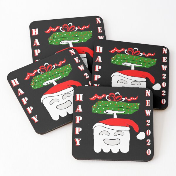 Item preview, Christmas and Happy New Year 2020, Hi five Ghost Regular Show designed and sold by kestrada2906.