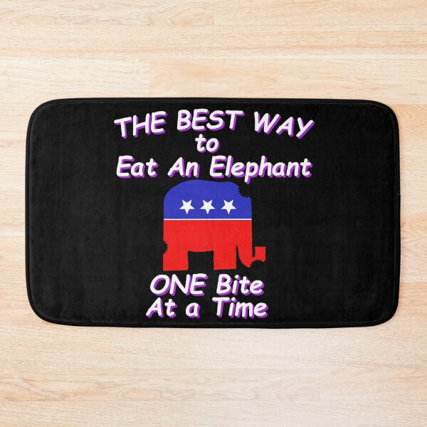 Item preview, Eat an Elephant Political designed and sold by CharJens.