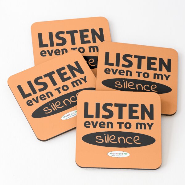 Item preview, Adventures of Neo - Listen, Even To My Silence (on orange) designed and sold by AdventuresOfNeo.