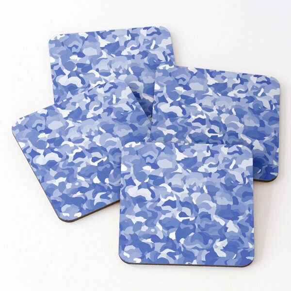 Item preview, Blue Ocean Waves Camouflage Pattern designed and sold by Dator-Abstracts.