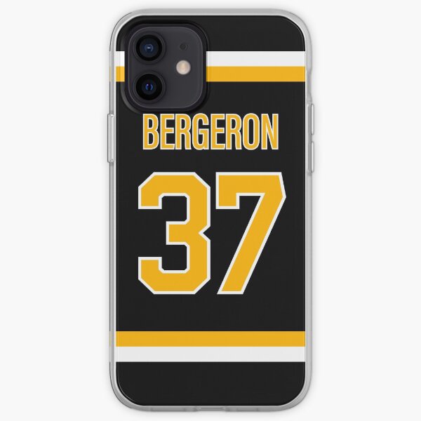 Patrice Bergeron Jersey iPhone Soft Case