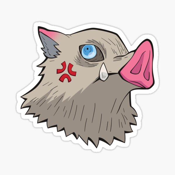 Inosuke en colère Sticker