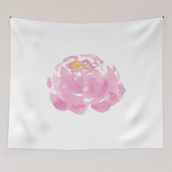 Aperçu de l'œuvre La fleur de dessin pivoine, pivoine dessiné à la main isolé créée et vendue par Victoria Riabov.