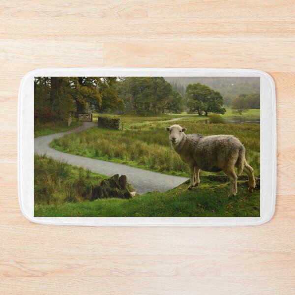 Item preview, Lake District: Herdwick at the River Brathay designed and sold by Rob Parsons (Just a Walker with a Camera).