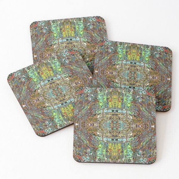 Item preview, Multicolored mandala kaleidoscope abstract mess-up pattern. designed and sold by IaroslavB.