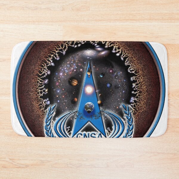 Item preview, CNSA (China National Space Administration) Logo with the Universe! designed and sold by Pablo Carlos Budassi.