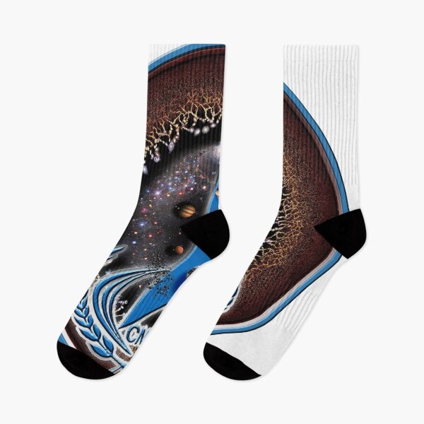 Item preview, CNSA (China National Space Administration) Logo with the Universe! designed and sold by Pablo Carlos Budassi.