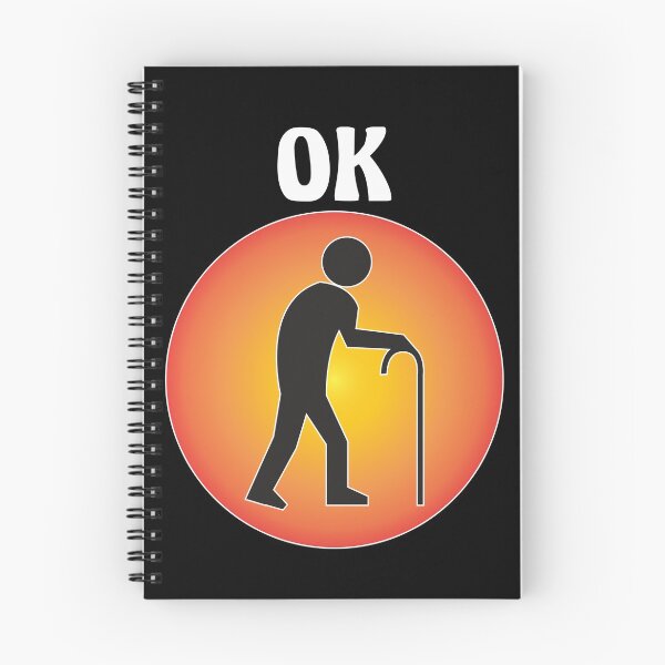 Item preview, Okay, boomer old guy millennial meme print designed and sold by Nerd Digs.