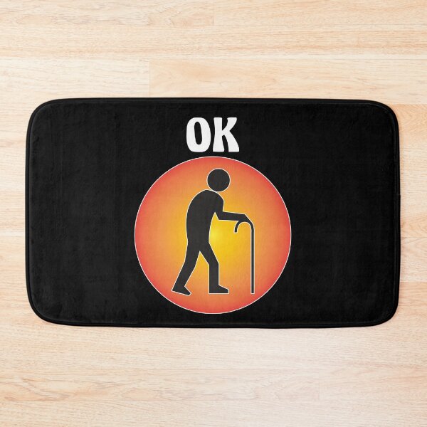 Item preview, Okay, boomer old guy millennial meme print designed and sold by Nerd Digs.